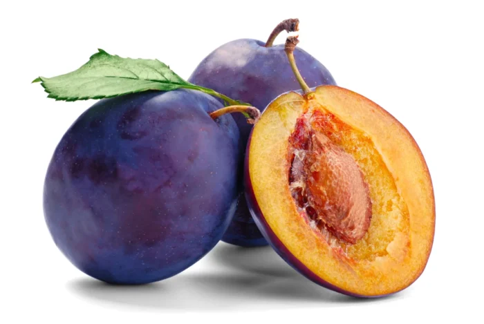Fresh Moroccan plums showcasing their vibrant color and juiciness.
